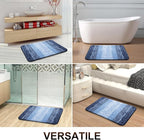 OLANLY Bathroom Runner Rugs Mat 59x20, Extra Soft Absorbent Microfiber Bath Rugs - Image 6