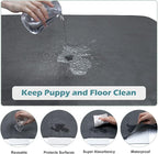 INVENHO Washable Pee Pads for Dogs 72"x72" Reusable Dog Pads Extra Large - Image 3