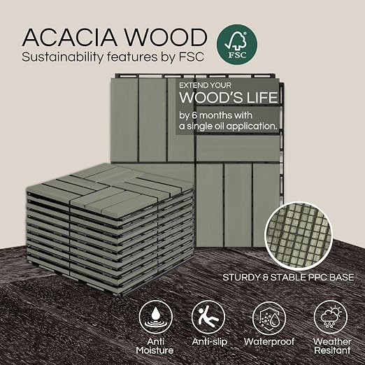 THYOI Premium Deck Tiles, Patio Flooring - Image 4