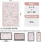 DUKINO 2x3 Rug, Washable Animal Rugs - Image 2