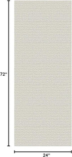EARTHALL Woven Runner Rug 2x6 Ft Washable Runners - Image 2