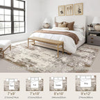 UERMEI 8x10 Area Rug Living Room Rugs - Image 3