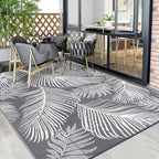 Pauwer Waterproof Outdoor Rug 6x9, Reversible Plastic Straw Patio Camping Rug - Image 7