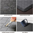 HappyTrends Floor Mat Cushioned Anti-Fatigue, Thick Waterproof Non-Slip Mats - Image 3