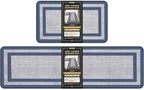 Mattitude Kitchen Mats Set of 2 Cushioned Rugs 0.47 inch Thick Anti-Fatigue Mats by Mattitude
