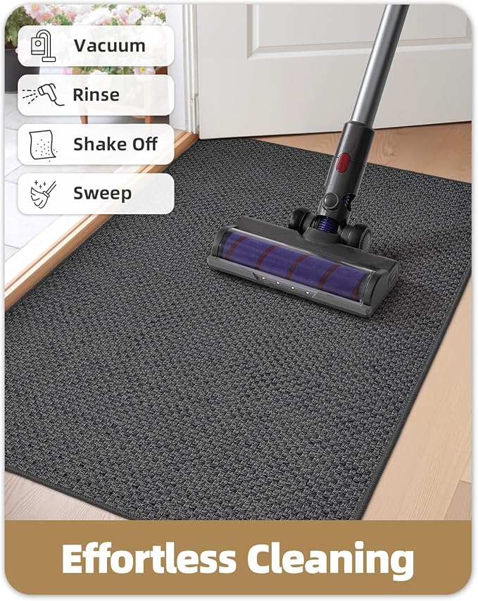 Color&Geometry Door Mat 26"x47", Front Door Mat Indoor Rugs - Image 9