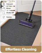 Color&Geometry Door Mat 26"x47", Front Door Mat Indoor Rugs - Image 9