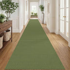IOHOUZE Washable Exrea Long Hallway Runner Rug 3x20 Non Slip Rubber Backed by iOhouze