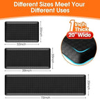 StepRite 1” Thick Kitchen Mats for Floor, Anti Fatigue Kitchen Rugs, Heavy Duty - Image 9