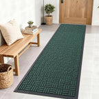 OLANLY Front Door Mat Outside Entrance 71x23, Heavy Duty Sturdy Natural Rubber by OLANLY