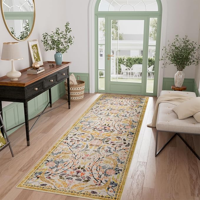 AMTOVO 2.7x8 Runner Entryway Rug - Image 3