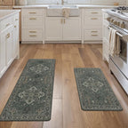 GENIMO Kitchen Mats for Floor 2PCs, Washable Anti Fatigue Mat for Cushioned - Image 3