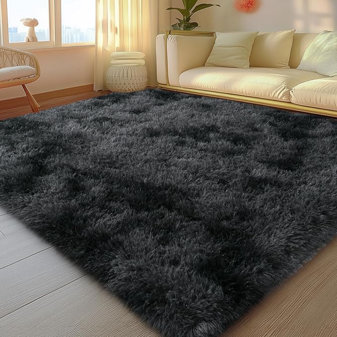 Mugorn 5x7 Rugs for Living Room, Large Fluffy Area Rugs for Bedroom, Soft by MUGORN