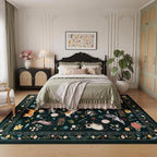 Unirea 6x9 Black Cat Area Rug for Living Room, Large Soft Washable Kids Rug - Image 9