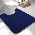 OLANLY Toilet Rugs U-Shaped 24x24, Extra Soft Absorbent Chenille Contour by OLANLY