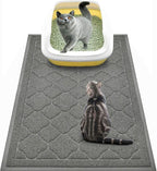 WePet Cat Litter Box Mat, Kitty Premium PVC Pad, Durable Trapping Rug, by WePet