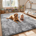 Sour Lemon 8x10 Area Rugs for Bedroom, Living Room Fluffy Rugs, Large Area Rug - Image 9