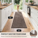 PURRUGS Dirt Trapping Door Mat 24" x 59", Non-Slip/Skid Machine Washable - Image 8