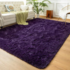 Andecor Soft Extra Large Area Rugs, 9x12 Indoor Shaggy Plush Rug by Andecor