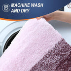 OLANLY Small Bathroom Rugs Mat 24x16, Extra Soft Absorbent Microfiber Bath Rugs - Image 6