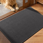 YIHOUSE Indoor Door Mat 24" x 36", Non-Slip Washable Entryway Mat, Dirt Trapper by YIHOUSE
