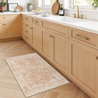 Madane 2x3 Washable Rugs for Entryway, Low Pile Non-Slip Small Area Rug Kitchen - Image 3