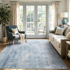 4x6 Ft Area Rugs for Living Room, Soft Non-Slip Washable Rugs Modern Abstract by Cuzwlovita