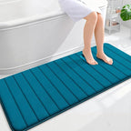 OLANLY Memory Foam Long Bathroom Rugs Runner 59x24, Super Soft Absorbent Bath by OLANLY