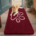 Smiry Dog Door Mat for Muddy Paws, Absorbent Dirt Trapper Non Slip Quick Dry by Smiry