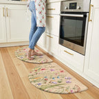 KIMODE Kitchen Mats for Floor Anti Fatigue, Ergonomic Waterproof Standing Mats by StayinComfortCookwithJoy