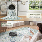 DCX Green 5x7 Rug, Kid & Pet Friendly - Image 6