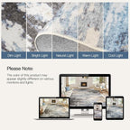 Lofus 8x10 Area Rug for Living Room, Abstract Large Rugs - Image 8