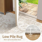 Rugxara 3x5 Washable Entryway Rug, Non Slip Boho Runner Rugs - Image 7