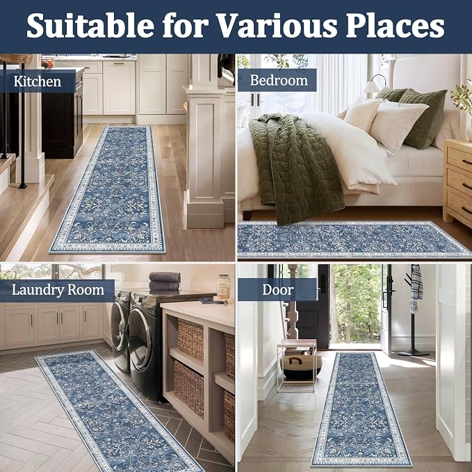 Yamaziot Washable Area Rug 3x5 – Small Non Slip Boho Area Rug - Image 6
