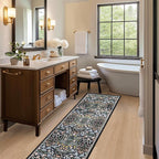 Runner Rug for Entryway: 2.6x8 Kitchen Rugs Non Slip Washable Ultra-Thin Soft - Image 5
