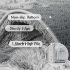 5x8 Ft Large Shag Rugs for Living Room, Tie Dyed Ultra Soft Fluffy Furry Area - Image 7