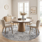 UERMEI 6ft Round Area Rug Living Room Rugs - Image 4