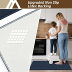 COSY HOMEER-Kitchen-Rugs-and-Mats 20"x32" Non Slip Kitchen Mats - Image 4