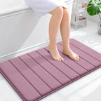 OLANLY Memory Foam Bath Mat 36x24, Super Soft Absorbent Bathroom Rugs, Quick Dry by OLANLY