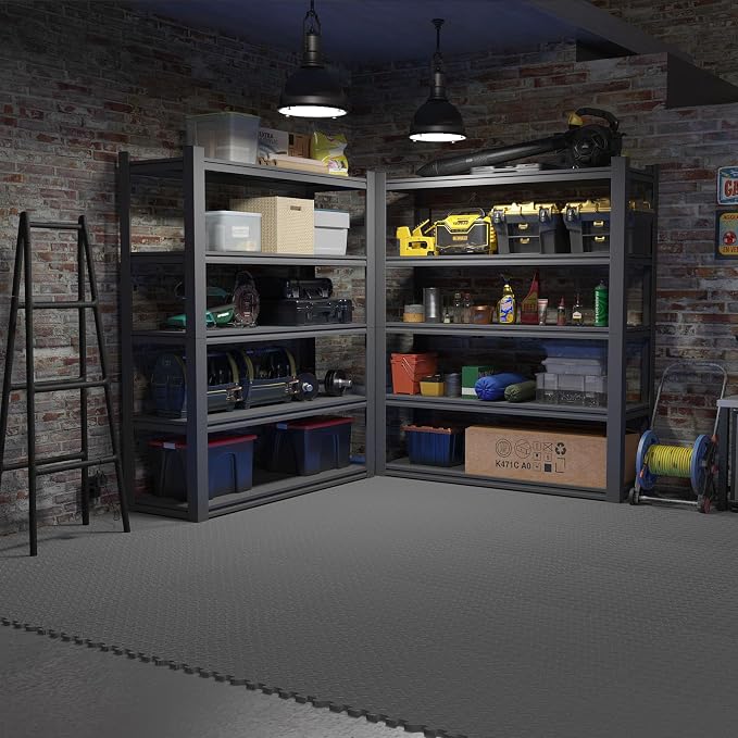 Home Gym Mat, Puzzle Exercise Mat, EVA Interlocking Foam Floor Tiles - Image 7