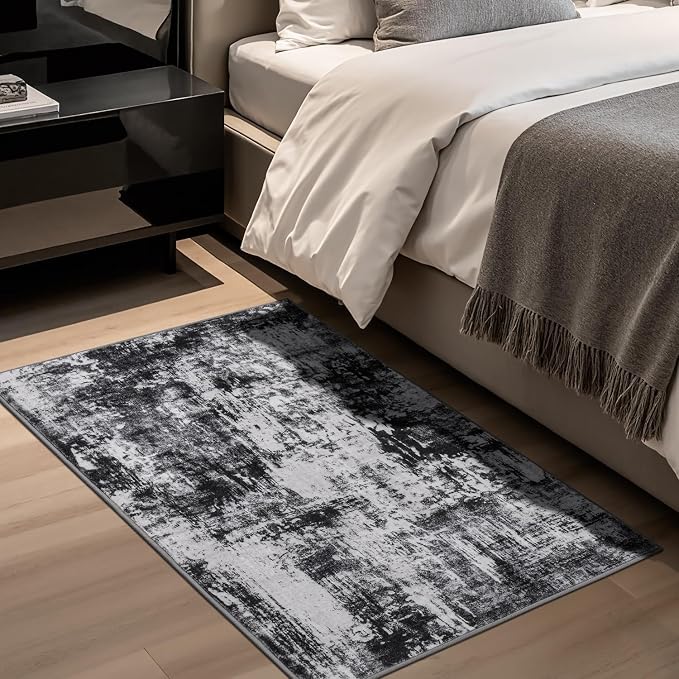 Rugflix 3x5 Entrance Rugs, Entry Rug Washable Non-Slip Stain-Resistant Low Pile - Image 3