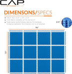 CAP Puzzle Exercise Mats | 3/4” Thick EVA Interlocking Foam Tiles - Image 4