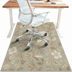 36"x60" Office Chair Mat for Hardwood Tile Floor, Under Desk Carpet Protector by BESBLEE