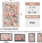 DUKINO 3x5 Area Rug, Floral Rugs - Image 2