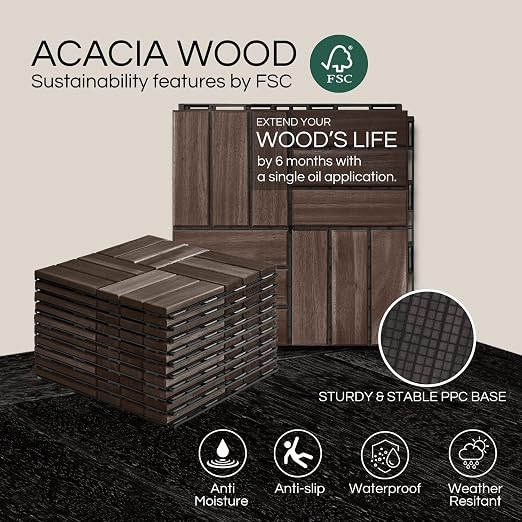 THYOI Premium Deck Tiles, Patio Flooring - Image 4