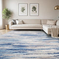 tchdio 8x10 Area Rugs for Living Room, Machine Washable Rug Modern Abstract by Tchdio