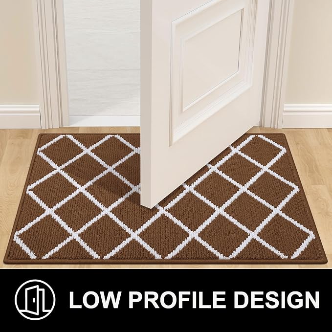Finchitty Indoor Door Mat, Dirt Resistant and Absorbent, Low-Profile, Washable - Image 4