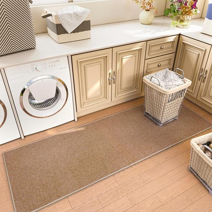 AREDO Runner Rug with Non Slip Rubber Backing, Washable Soft Floor Carpet - Image 4