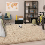 Chicrug Soft Area Rugs for Bedroom Living Room Plush Fluffy Rug 4x6 Feet - Image 6