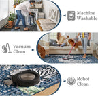 Moynesa Tiger Machine Washable Rug, 3x5 Entry Area Rug Non Slip Vintage Soft Rug - Image 4